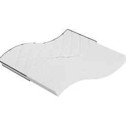 Vidaxl Matelas en mousse moyennement doux 200x200 cm 373039* Matelas