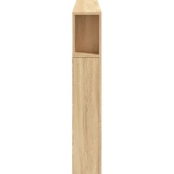 Tête de Lit à LED, Accessoire de Lit, Tête de Cadre de Lit, Meuble de Chambre à Coucher, Chêne Sonoma 837367><noscript><img width=