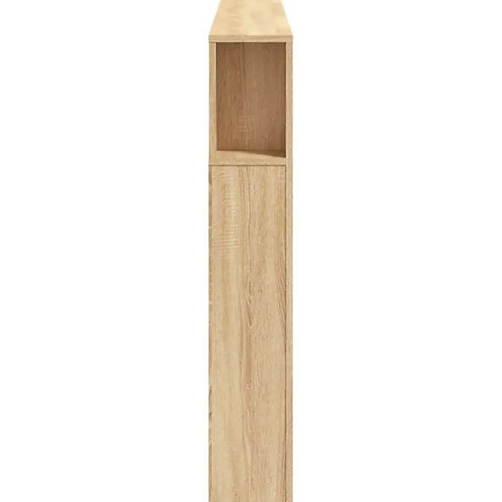 Tête de Lit à LED, Accessoire de Lit, Tête de Cadre de Lit, Meuble de Chambre à Coucher, Chêne Sonoma 837367>Vidaxl New