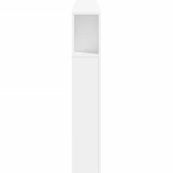 Tête de Lit à LED, Panneau de Lit avec Rangement, Accessoire de Cadre de Lit, Meuble de Chambre à Coucher Maison, 837365><noscript><img width=