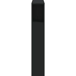 Vidaxl Tête de Lit à LED, Tête de Cadre de Lit, Accessoire de Lit Simple, Meuble de Chambre à Coucher Maison Intérieur, Noir 83733* Tête De Lit