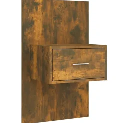 Tête de lit avec armoires Chêne fumé Bois d'ingénierie 3115681><noscript><img width=
