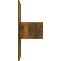 Tête de lit avec armoires Chêne fumé Bois d'ingénierie 3115681><noscript><img width=