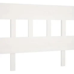 Vidaxl Tête de lit Blanc 103,5x3x81 cm Bois massif de pin 819106* Tête De Lit