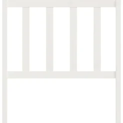 Vidaxl Tête de lit Blanc 81x4x100 cm Bois massif de pin 817716* Tête De Lit
