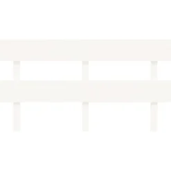 Vidaxl Tête de lit Blanc 164x3x81 cm Bois massif de pin 819081* Tête De Lit