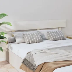 Vidaxl Tête de lit Blanc 164x3x81 cm Bois massif de pin 819081* Tête De Lit