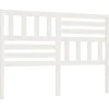 Tête de lit Blanc, 146x4x100 cm Bois massif de pin>Vidaxl Hot