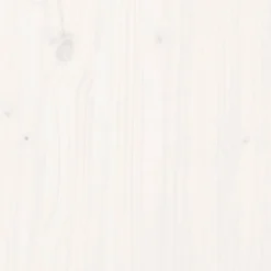 Tête de lit Blanc, 206x4x100 cm Bois massif de pin><noscript><img width=