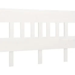 Tête de lit Blanc 203,5x3x81 cm Bois massif de pin 819141>Vidaxl Discount