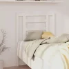 Vidaxl Tête de lit Blanc 81x4x100 cm Bois massif de pin 818796* Tête De Lit