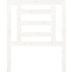 Vidaxl Tête de lit Blanc 81x4x100 cm Bois massif de pin 818796* Tête De Lit