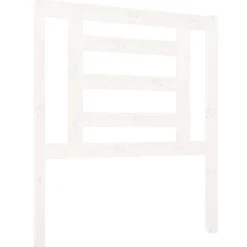 Vidaxl Tête de lit Blanc 81x4x100 cm Bois massif de pin 818796* Tête De Lit