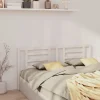 Tête de lit Blanc 206x4x100 cm Bois de pin massif 818841>Vidaxl Sale