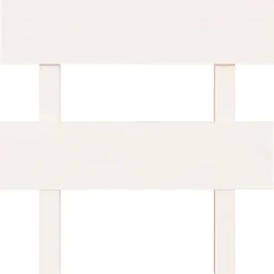 Tête de lit Blanc 93,5x3x81 cm Bois massif de pin 819051><noscript><img width=