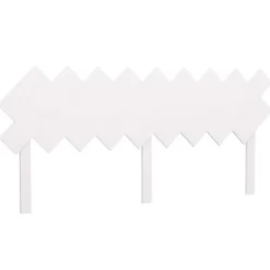 Tête de lit Blanc 178x3x80,5 cm Bois massif de pin 819236>Vidaxl Discount