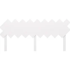 Tête de lit Blanc 178x3x80,5 cm Bois massif de pin 819236><noscript><img width=