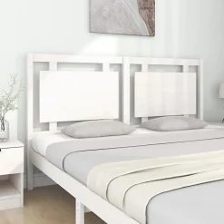 Tête de lit Blanc 165,5x4x100 cm Bois massif de pin 817951><noscript><img width=