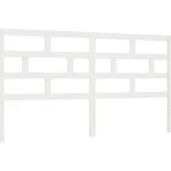 Tête de lit Blanc 206x4x100 cm Bois massif de pin>Vidaxl Sale
