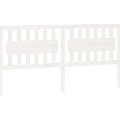 Tête de lit Blanc 185,5x4x100 cm Bois massif de pin 818586>Vidaxl Hot