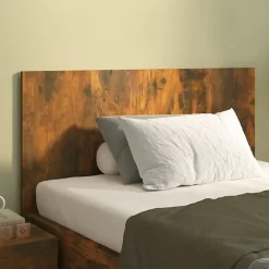 Vidaxl Tête de lit Chêne fumé 120x1,5x80 cm Bois d'ingénierie 816970* Tête De Lit
