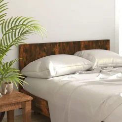 Vidaxl Tête de lit Chêne fumé 160x1,5x80 cm Bois d'ingénierie 816973* Tête De Lit