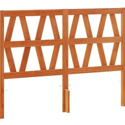 Vidaxl Tête de lit cire marron 160 cm bois massif de pin 844306* Tête De Lit