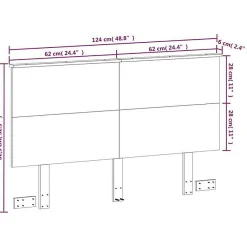 Tête de lit cire marron 120 cm bois massif de pin 844372><noscript><img width=