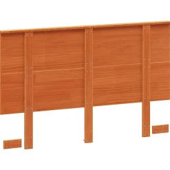 Tête de lit cire marron 120 cm bois massif de pin 844372><noscript><img width=