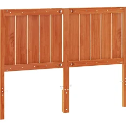 Tête de lit cire marron 135 cm bois massif de pin 844343><noscript><img width=