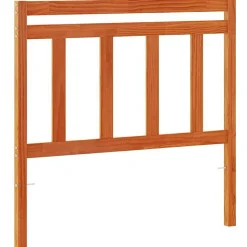 Tête de lit cire marron 100 cm bois massif de pin 844178>Vidaxl Online