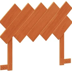 Tête de lit cire marron 100 cm bois massif de pin 844381>Vidaxl Sale