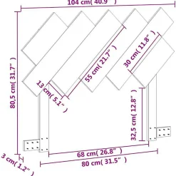 Tête de lit cire marron 100 cm bois massif de pin 844381><noscript><img width=