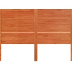 Tête de lit cire marron 135 cm bois massif de pin 844323><noscript><img width=