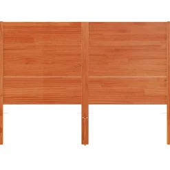 Tête de lit cire marron 135 cm bois massif de pin 844323><noscript><img width=