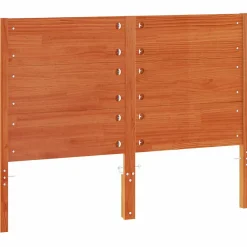 Tête de lit cire marron 135 cm bois massif de pin 844323><noscript><img width=