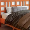 Tête de lit cire marron 135 cm bois massif de pin 844190>Vidaxl Online