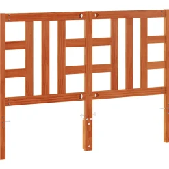 Tête de lit cire marron 135 cm bois massif de pin 844190><noscript><img width=