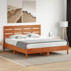 Tête de lit cire marron 180 cm bois massif de pin 844448><noscript><img width=