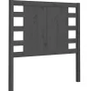 Tête de lit Gris 96x4x100 cm Bois massif de pin 818752>Vidaxl Sale