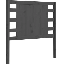 Tête de lit Gris 96x4x100 cm Bois massif de pin 818752>Vidaxl Sale