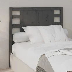 Tête de lit Gris 96x4x100 cm Bois massif de pin 818752>Vidaxl Sale