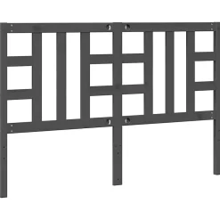Vidaxl Tête de lit Gris 166x4x100 cm Bois massif de pin 817852* Tête De Lit