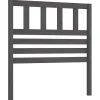 Tête de lit Gris 81x4x100 cm Bois massif de pin>Vidaxl