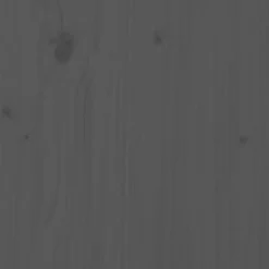 Vidaxl Tête de lit Gris 156x4x100 cm Bois massif de pin 817897* Tête De Lit