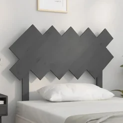 Tête de lit Gris 104x3x80,5 cm Bois massif de pin 819207>Vidaxl Best