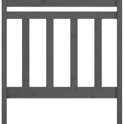 Tête de lit Gris 106x4x100 cm Bois massif de pin 817777><noscript><img width=