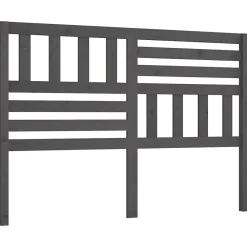 Tête de lit Gris 166x4x100 cm Bois massif de pin>Vidaxl Best