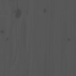 Vidaxl Tête de lit Gris 125,5x4x100 cm Bois massif de pin 817982* Tête De Lit
