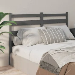Tête de lit Gris 166x4x100 cm Bois massif de pin 818432>Vidaxl Hot
